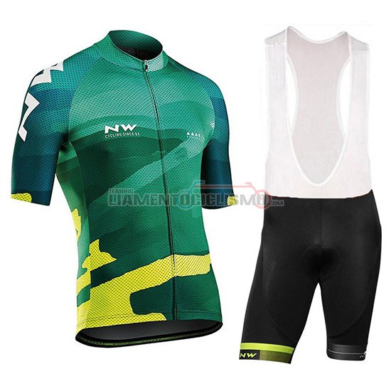 Abbigliamento Ciclismo Northwave Blade Manica Corta 2018 Verde