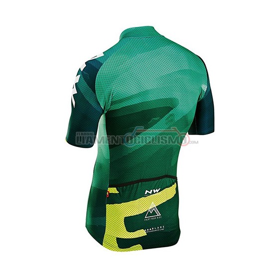 Abbigliamento Ciclismo Northwave Blade Manica Corta 2018 Verde