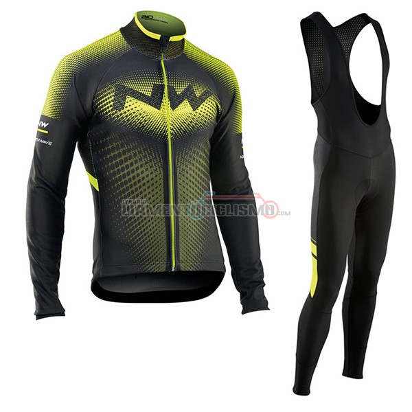 Abbigliamento Ciclismo Northwave ML 2017 verde e nero