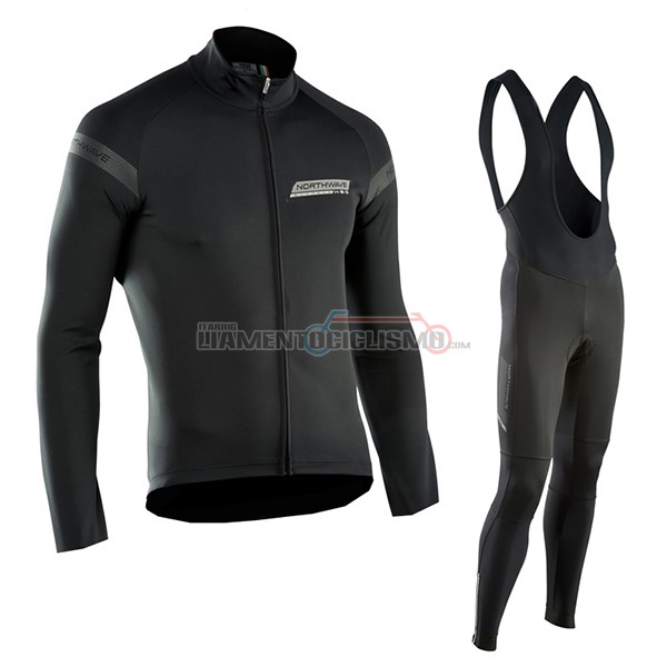 Abbigliamento Ciclismo Northwave ML scuro 2017 nero