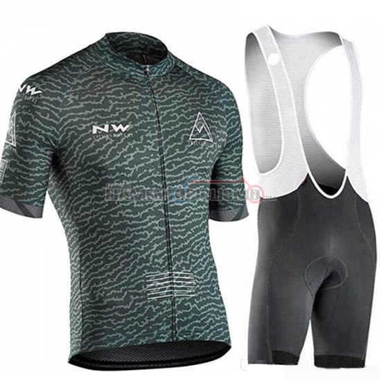 Abbigliamento Ciclismo Northwave Manica Corta 2019 Grigio