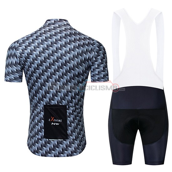 Abbigliamento Ciclismo Northwave Manica Corta 2019 Grigio Arancione