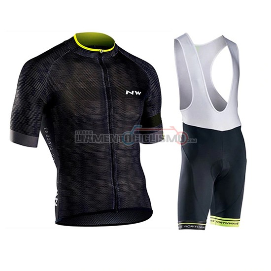 Abbigliamento Ciclismo Northwave Manica Corta 2019 Nero