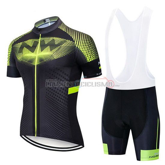 Abbigliamento Ciclismo Northwave Manica Corta 2019 Nero Verde