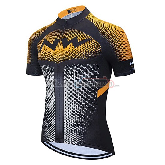 Abbigliamento Ciclismo Northwave Manica Corta 2020 Arancione Nero