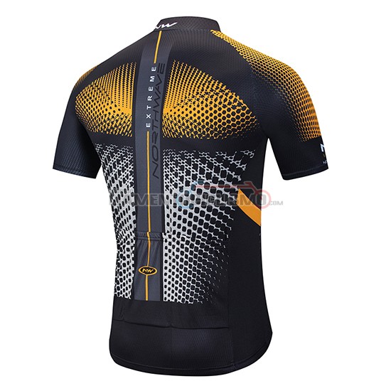 Abbigliamento Ciclismo Northwave Manica Corta 2020 Arancione Nero
