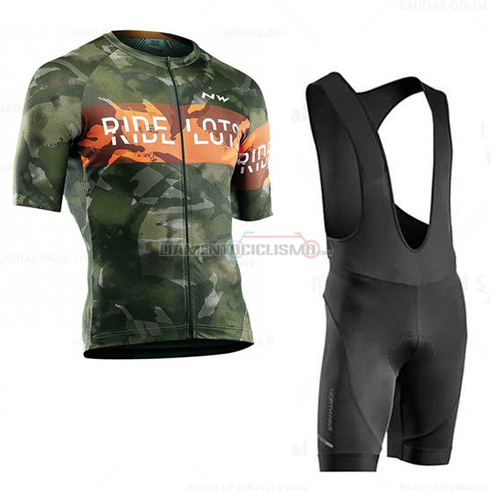 Abbigliamento Ciclismo Northwave Manica Corta 2020 Camuffamento