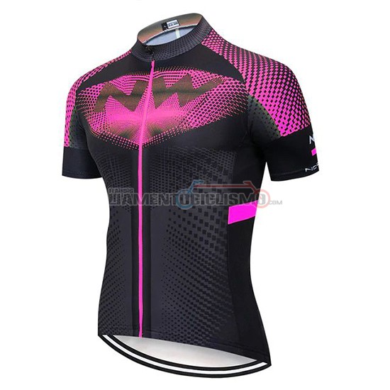 Abbigliamento Ciclismo Northwave Manica Corta 2020 Fuxia Nero