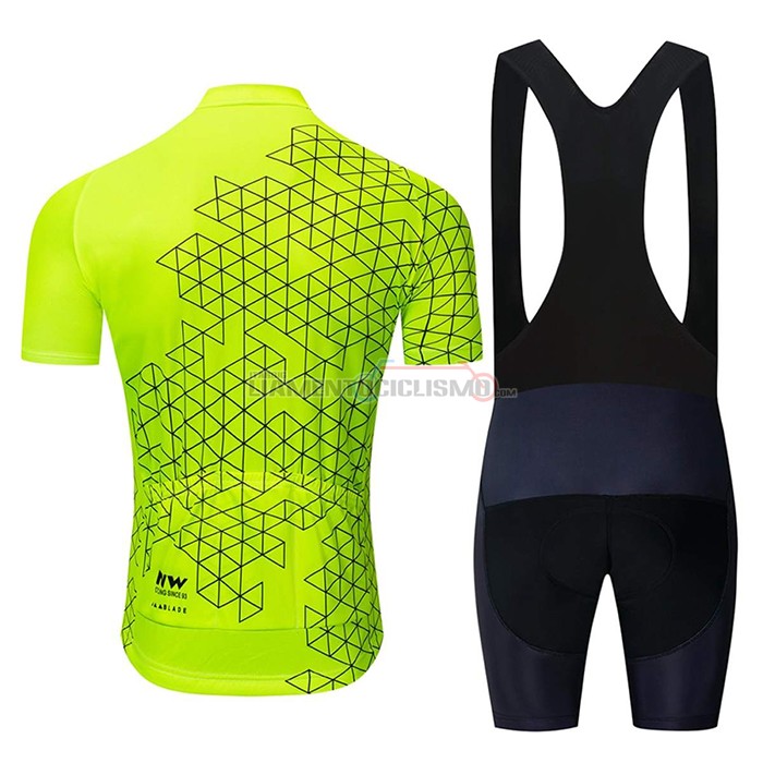 Abbigliamento Ciclismo Northwave Manica Corta 2020 Giallo