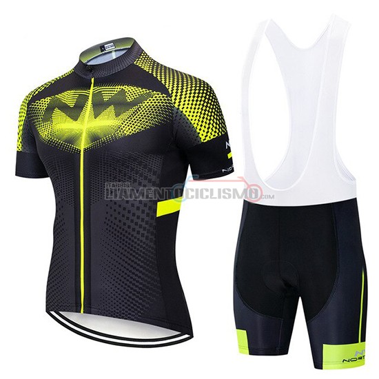 Abbigliamento Ciclismo Northwave Manica Corta 2020 Giallo Nero