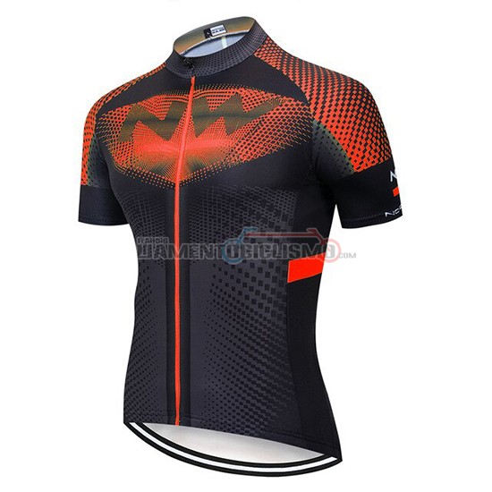 Abbigliamento Ciclismo Northwave Manica Corta 2020 Nero Arancione