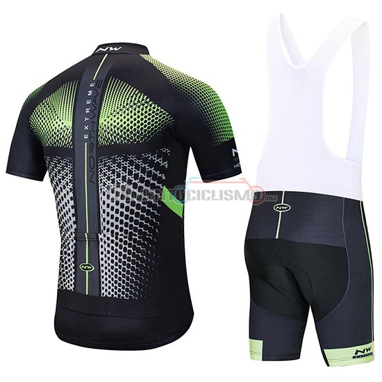 Abbigliamento Ciclismo Northwave Manica Corta 2020 Nero Bianco Verde