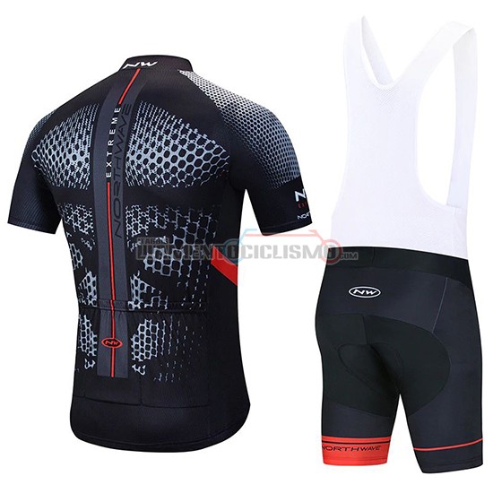 Abbigliamento Ciclismo Northwave Manica Corta 2020 Nero Giallo Rosso