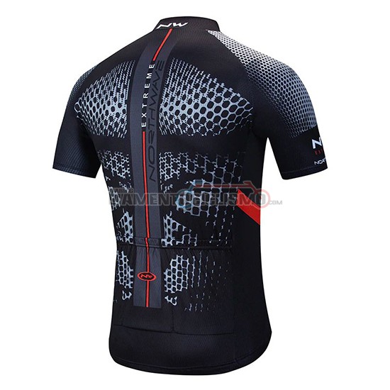 Abbigliamento Ciclismo Northwave Manica Corta 2020 Nero Giallo Rosso