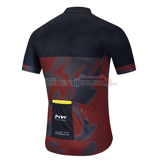 Abbigliamento Ciclismo Northwave Manica Corta 2020 Nero Grigio Rosso