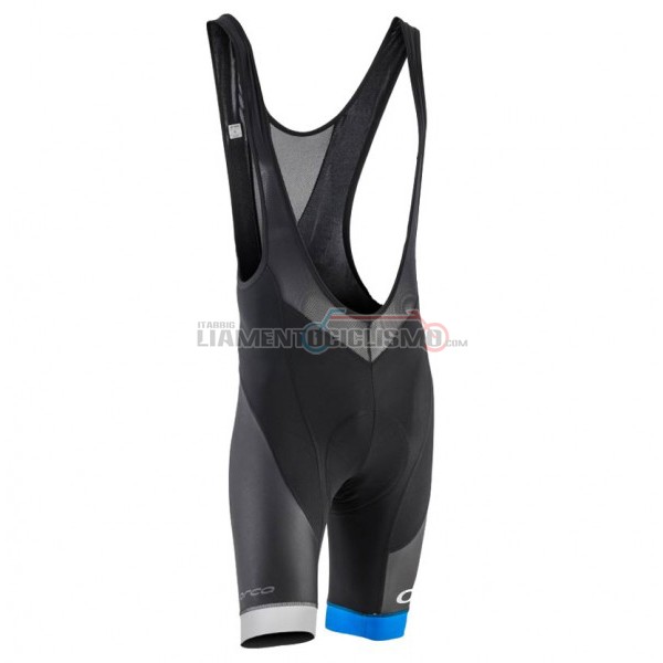 2017 Abbigliamento Ciclismo Orbea Manica Corta Nero e Blu