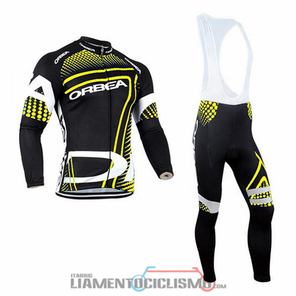 Abbigliamento Ciclismo Orbea ML 2017 Giallo e Nero