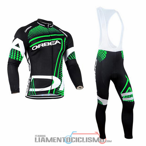 Abbigliamento Ciclismo Orbea ML 2017 Nero e Verde