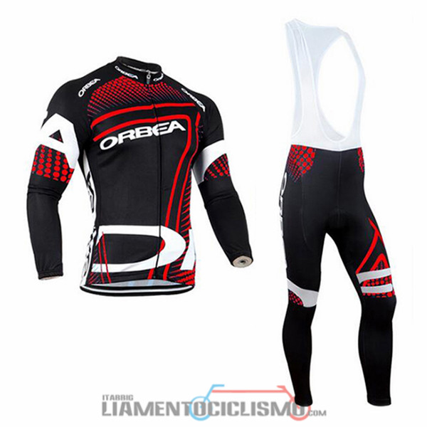 Abbigliamento Ciclismo Orbea ML 2017 Rosso e Nero