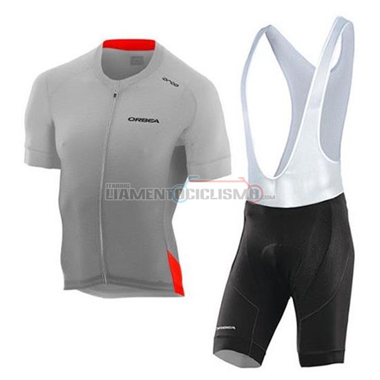 Abbigliamento Ciclismo Orbea Manica Corta 2020 Giallo Arancione