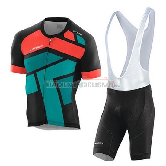 Abbigliamento Ciclismo Orbea Manica Corta 2020 Nero Arancione Verde