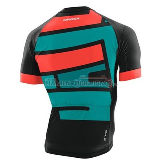 Abbigliamento Ciclismo Orbea Manica Corta 2020 Nero Arancione Verde