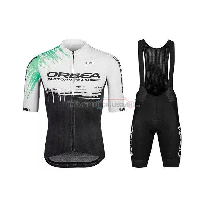 Abbigliamento Ciclismo Orbea Manica Corta 2021 Bianco Nero