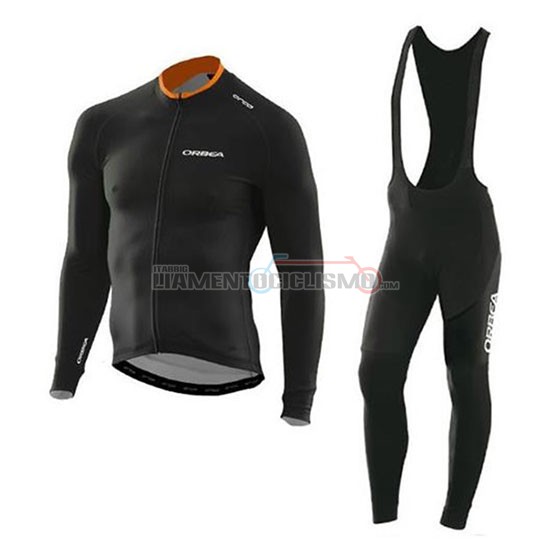 Abbigliamento Ciclismo Orbea Manica Lunga 2020 Nero