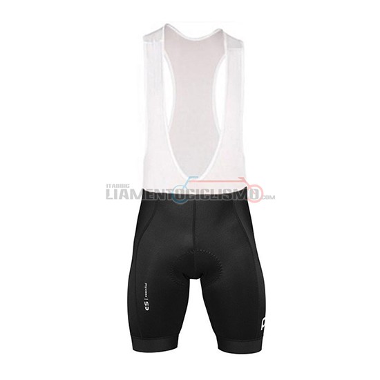 Abbigliamento Ciclismo POC Essential Road Block Manica Corta 2018 Blu