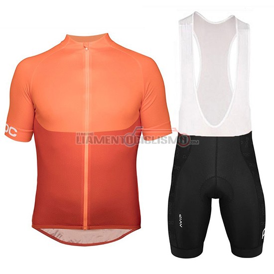 Abbigliamento Ciclismo POC Essential XC Manica Corta 2018 Arancione
