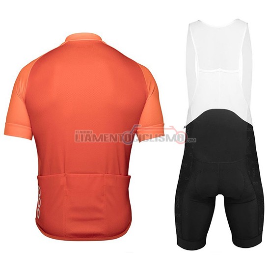 Abbigliamento Ciclismo POC Essential XC Manica Corta 2018 Arancione