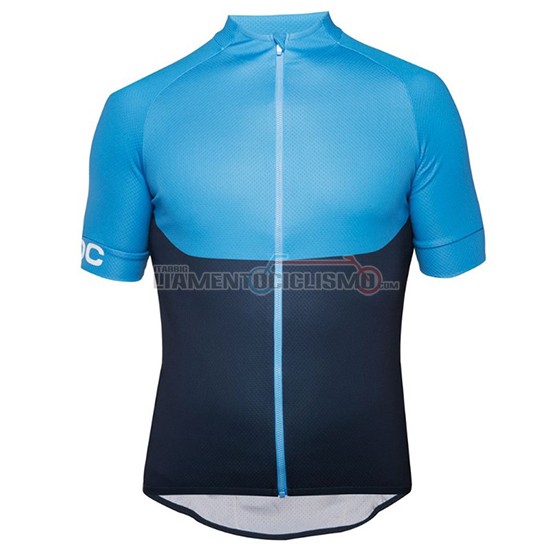 Abbigliamento Ciclismo POC Essential XC Manica Corta 2018 Blu