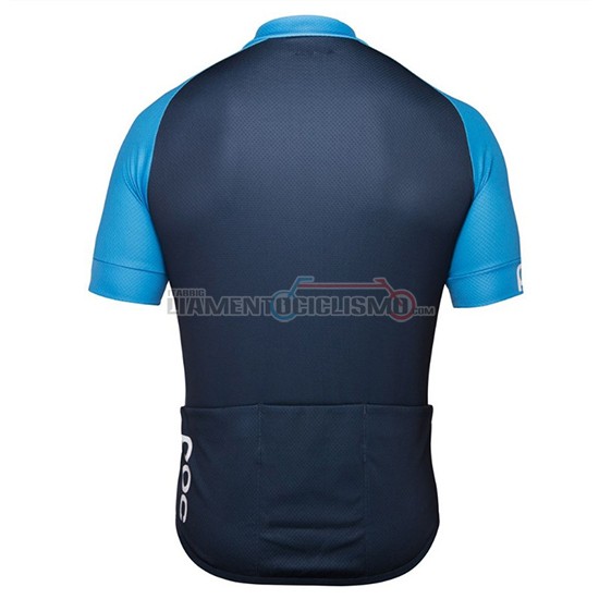 Abbigliamento Ciclismo POC Essential XC Manica Corta 2018 Blu