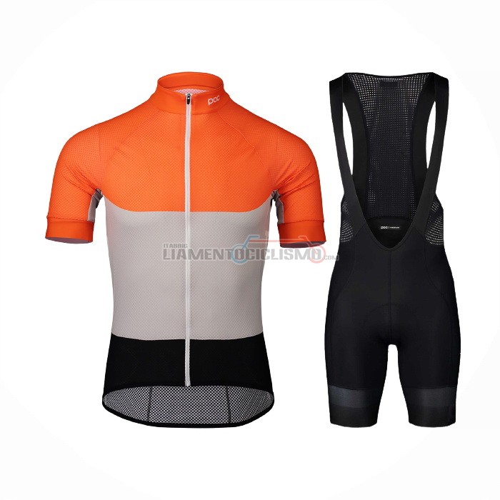 Abbigliamento Ciclismo POC Manica Corta 2021 Arancione