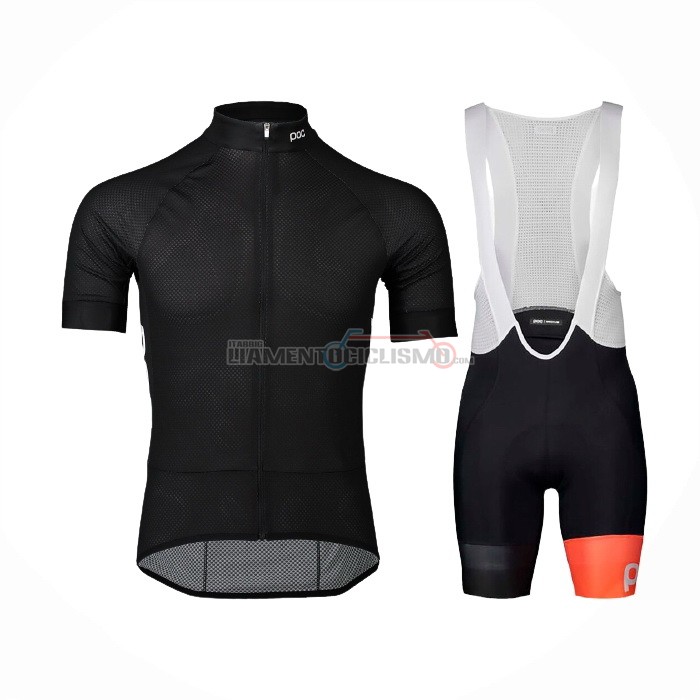 Abbigliamento Ciclismo POC Manica Corta 2021 Nero