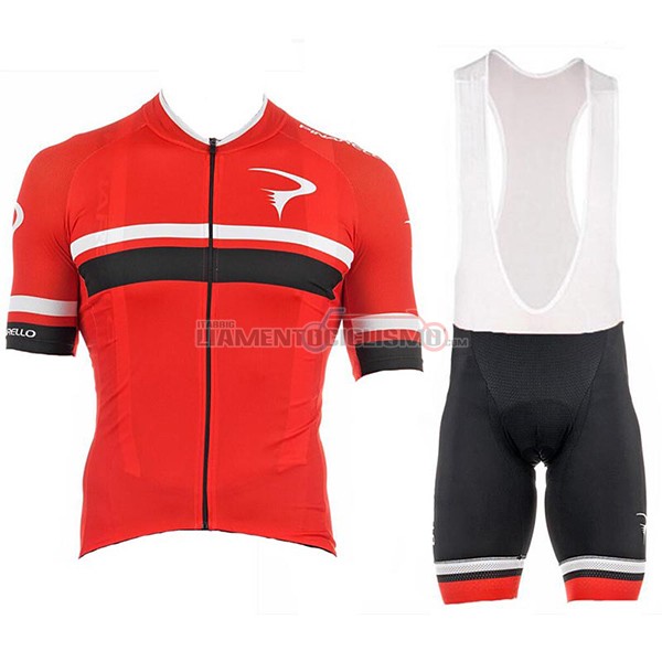 Abbigliamento Ciclismo Pinarello 2017 rosso