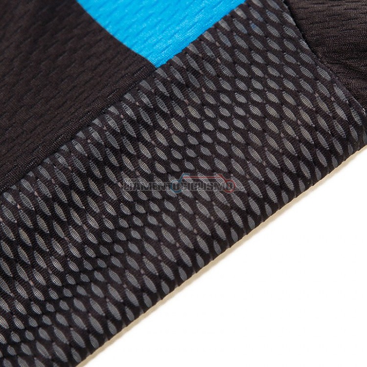Abbigliamento Ciclismo Pinarello Manica Corta 2018 Nero e Blu