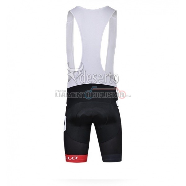 Abbigliamento Ciclismo Pinarello Manica Corta 2018 Rosso Bianco