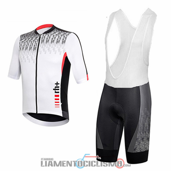 Abbigliamento Ciclismo RH+ 2017 Grigio e Bianco