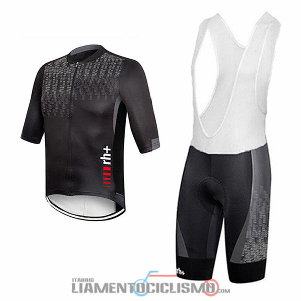 Abbigliamento Ciclismo RH+ 2017 Grigio e Nero