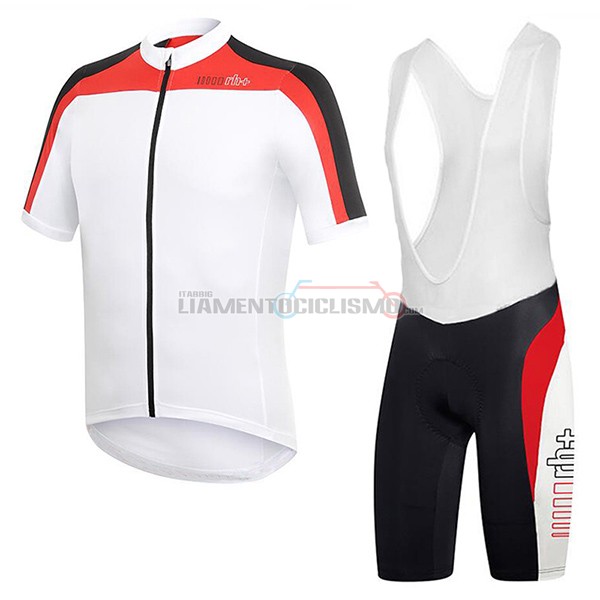 Abbigliamento Ciclismo RH+ 2017 bianco e rosso