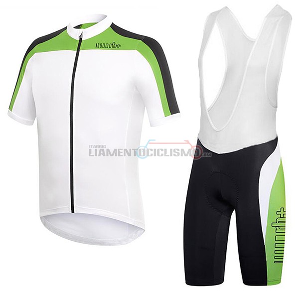 Abbigliamento Ciclismo RH+ 2017 bianco e verde