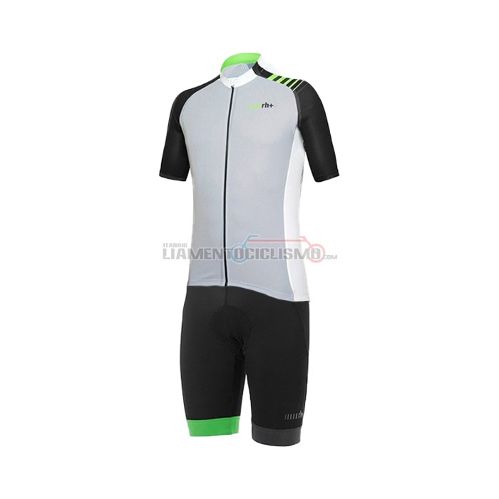 Abbigliamento Ciclismo RH+ Manica Corta 2021 Grigio