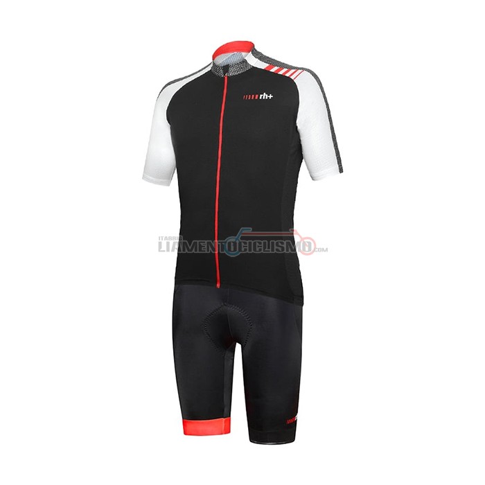 Abbigliamento Ciclismo RH+ Manica Corta 2021 Grigio Bianco