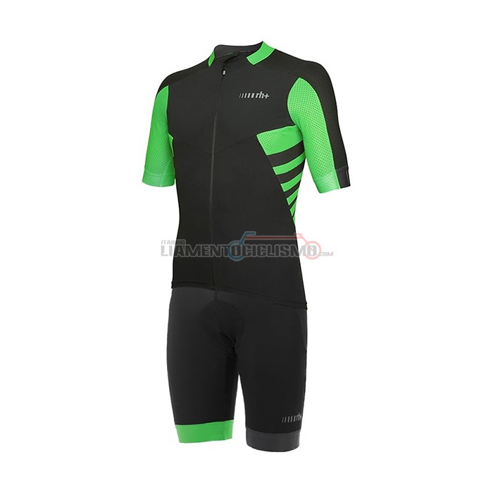 Abbigliamento Ciclismo RH+ Manica Corta 2021 Verde