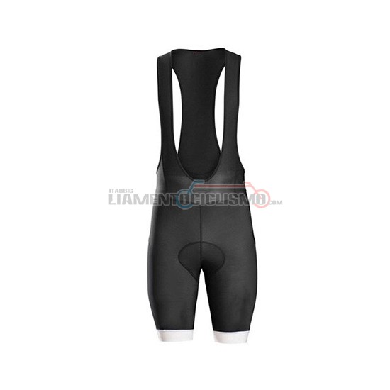 Abbigliamento Ciclismo Ralph Manica Corta 2019 Bianco Nero