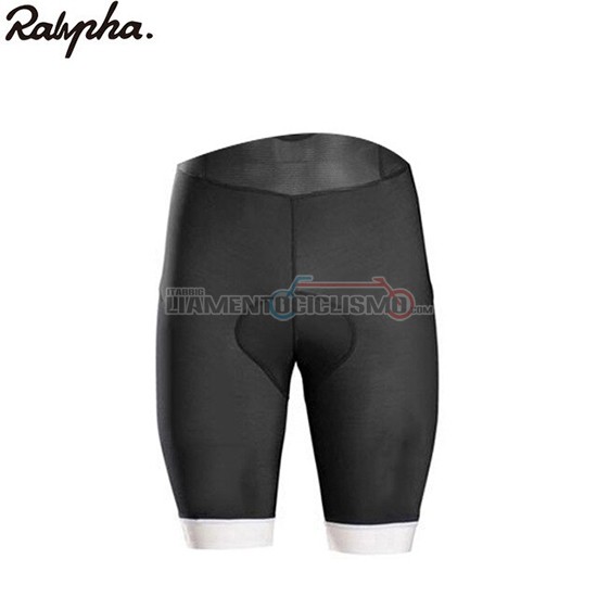 Abbigliamento Ciclismo Ralph Manica Corta 2019 Bianco Nero
