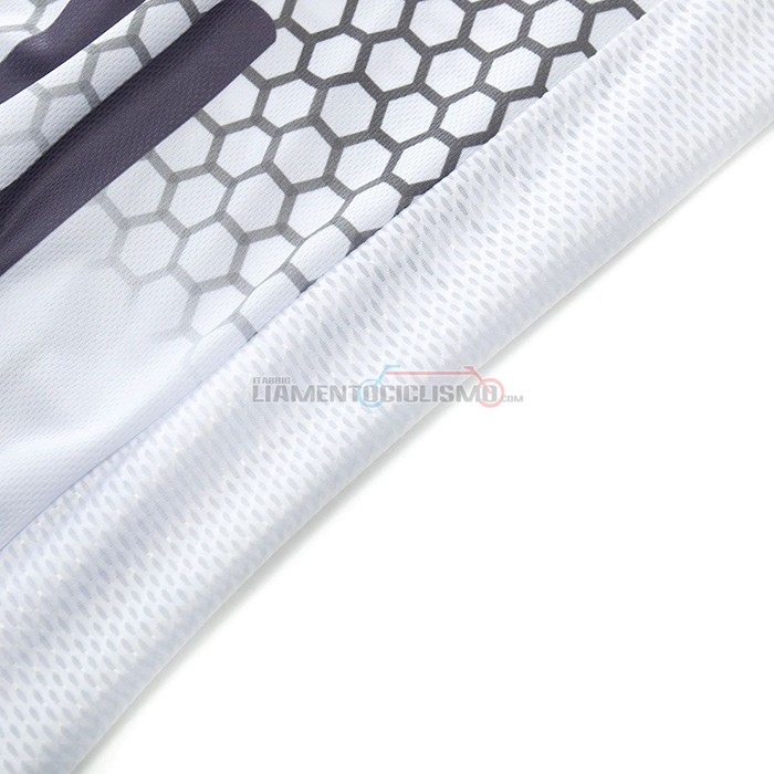 Abbigliamento Ciclismo Ralph Manica Corta 2021 Bianco Rosso