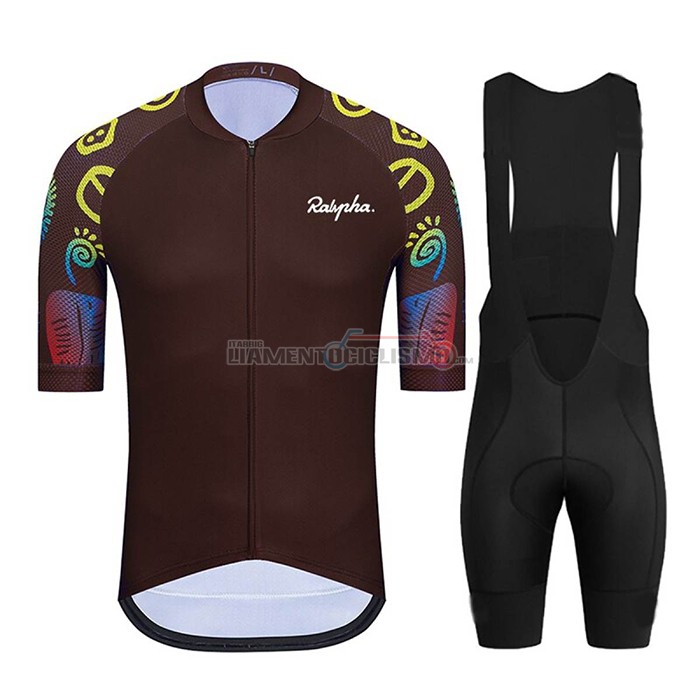 Abbigliamento Ciclismo Ralph Manica Corta 2021 Marrone