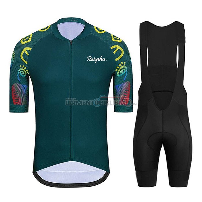 Abbigliamento Ciclismo Ralph Manica Corta 2021 Spento Verde